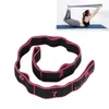 Women Yoga Stretch Strap Adults Latin Dance Belt Fitness Exercise Gym Rope Figure Waist Leg Resistance Fitness Bands Yoga Belt1899090