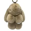 2019 new cute rabbit plush pendant lazy rabbit fur cute rabbit jewelry plush toys key chain backpack ornaments