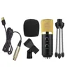 Condensateur de microphone professionnel pour ordinateur portable PC support de prise USB Studio Podcasting enregistrement micro karaoké micro new8275537