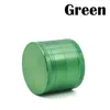 Tobacco Crusher Herb Grinder 4 layer 40mm 50mm 55mm 63mm aluminum alloy pollen press catcher Spice Pollinator metal grinders DHL