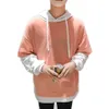 Koreanska sweatshirt Men Hoodie Street Harajuku Japanese Split Patchwork Mens Sweatshirts Hoodies Pullovers Fashion Clothing Trends V191019