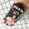 Kinder Koreanische Taschen 2020 Neueste Frühling Herbst Mädchen Mini Prinzessin Geldbörsen Schöne Kette Umhängetaschen Perle Blumen Woolen Handtaschen Tote geschenke
