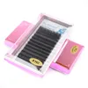 Mixlängd 2019 Flat Split Tips Eyelash Extension Natural Soft Cilios individuella False Eye Lash Extension291623