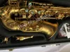 Konig Саксофон альт Kas-802 Mib Professional Master Возраста серия Antique Copper Simulation E Flat Sax электрофорез Gold