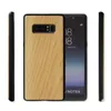 2019 Fabriks Partihandel Trä Bambu + Gummi Mobiltelefonlock för Samsung Galaxy Note 8 Not 9 S8 Plus S9 S9Plus S10 S10Lite s10plus