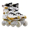 Patins à roues alignées éclairants roues en polyuréthane roues LED à éclairage complet patins à roulettes universels hommes et femmes pour patinoire 9839811