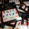 ** Vente Clearance ** 160pcs 3 modèles plumes Nail Art Stickers Stickers Sticker Glitter Decal Idée déco transfert en acrylique Gel UV NOUVEAU DIY
