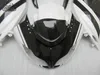 Full Fairing Body Kits för Kawasaki ZX6R 2009 2010 2011 2012 White Black Chinese Fairings Kits ZX 6R ZX636 09-12