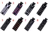 Hallowmas Suspenders 2.5*100CM 20 Colors Suspenders Clip-on adult Elastic 3 clip Adjustable Braces For men women Christmas gift