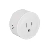 Mini Smart Wifi Socket Smart Home Plug L'interruttore di temporizzazione della presa intelligente funziona con Alexa Google Home Wireless Remote Control Socket