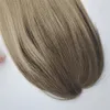 Customized Highlight Brown to Honey Blonde Color Mono Lace With Pu Around Human Hair Toppers for Thinning Hair Women88985246667925