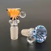 Made of high quality borosilicate glass NEW ARRIVE Bowls for bongs colored bowl 14&18 male very thick glass bowl for water pipe