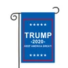 Trump 30 * 45cm Garden Flag 12 Färg Amerikanska President Valguide Banner Trump 2020 Utomhus Dekorativ Garden Flaggor BH2026 TQQ