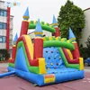 Quintal Publick Playhouse Factory Preço PVC Material Material Inflável Castelo Jumping Slide Pool Slide Water Slide