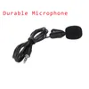 2020 Nyligen Mini Lavalier Mic 3,5mm Jack Tie Clip Mikrofoner Smart Phone Recording PC Clip-on Lapel för att prata sångande tal