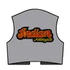 Hot Sell Indian Motorcycle Logo Stickpatches Voller Rückengröße für MC Jacket -Weste auf dem Design