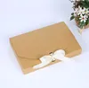 300pcs 26x17.5x3.5cm Large Gift Box Cosmetic Bottle Scarf clothing Packaging Color Paper Box with ribbon Underwear packing box