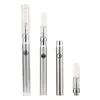 Kit di sigarette elettroniche ricaricabili con penna Vape usa e getta 0,5 ml 1,0 ml Bobina di ricarica USB Cartuccia di vetro vuota Vapes in ceramica per bocchino