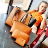 Pink sugao luxury handbags pu leather handbag women shoulder bag 3pcs/set designer bag purses 2020 new fashion BHP handbags