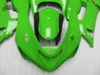 Darmowe niestandardowe chińskie zestawy do obróbki dla Kawasaki Ninja ZX6R 2005 2006 ZX636 636 ZX-6R 05 06 Bright Green Motorcycle Fairings Parts