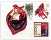 nouvelles filles femmes 53 cm CARRÉ 100% Réel pure SOIE ÉCHARPE Soie Satin Foulard vente d'usine MIXTE 20 pcs/lot # 4122