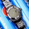 Top luksusowy zegarek męski 116610 Automatyczny ruch 40 mm szafirowy tarcza All Black Strap Strap Strap Dżentelmen Watches298g