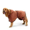 Pet Dog Bathrobe Bad Handdoek Super Absorberende Hond Drogen Bad Handdoek Kat Hood Huisdier Douche Hooded Bathrobe Pet Grooming Product RRA339