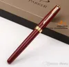 Free Shipping Parker Sonnet Red Gold Roller Pen Medium Nib 0.5mm Signature Ballpoint Pen Gift Writing Pen School Office Suppliers Stationery