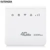 Odblokowany 300mbps WIFI router 4G WiFi Mobile LTE CPE routery z portem LAN Wsparcie SIM Card Europe Asia Bliski Wschodnia Afryka