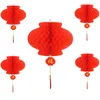 Party Supplies New Year'S Day Spring Festival Wedding Decoration Red Lanterns Hanging Decoratio