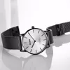 Dom Watches Women Fashion Watch 2018 Top Brand Female Fashion Write Watches Waterproof Women Steel Armband Watches G-36BK-7MT3123