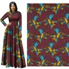 New arrive Grass flower pattern Ankara African Real Wax Prints Fabric soft cotton High Quality African fabric for dress suit