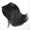 VMAE 11A 100% Braziliaanse Indiase HUSH HAAR SALON Natuurlijke kleur 120 g 12 tot 26 inch Yaki Clip in Human Hair Extensions