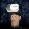 VR Box 3D Lunettes Casque Réalité Virtuelle téléphones Cas Google Carton Film À Distance pour Smart Phone VS Gear Head Mount Plastique VRB213N