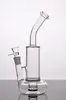 녹색 토네이도 유리 봉 Recycler Dab Rig Bong 두꺼운 비커 14MM 그릇 구부러진 목 저렴한 물 파이프 물 담뱃대