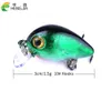 Hengjia جديد 100 قطع صغيرة crankbait كرنك الصيد إغراء، الطعم الصلب 3 سنتيمتر 1.5 جرام 10 # السنانير اليابان السحر عمق الغوص: 0.1-0.2 متر شحن مجاني