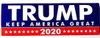 Donald Trump 2020 Adesivi per auto Adesivo per paraurti Keep Make America Grande decalcomania per car styling Veicolo Paster8755795