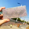 25mm sahte kirpikler ambalaj boş kirpik kasası bling glitter kirpik kutusu kirpiksiz elmas kirpik kutusu