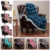 Flannel Blankets Colorful Thickened Letter Printed Blanket Sherpa Fleece 3D Printing Carpet Sofa Rug Wearable Throw Blankets CA11830-1 2pcs