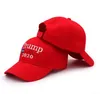 Donald Trump 2020 Gorra de béisbol Gorra de camuflaje Correa ajustable con estrella de la bandera de EE. UU. Snapback Moda Casual Deportes Playa Trotar Gorras de golf TL1280