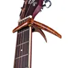 Gitarren-Kapodaster, Federklemme aus Zinklegierung, mit 6 Gitarrenplektren, Trigger-Stil, Kapodaster 1960357