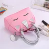 Just Tao Kids039S Cartoon Unicorn Handbags Kids Small Leather Totes Girls Fashion Factions for Party Mini Coin Lase 4004186