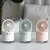 Ventilatore spray per cervi per interni, carino, creativo, desktop, umidificazione, rifornimento, raffreddamento, mini ventilatore elettrico ricaricabile, DHL gratuito