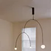 Postmoderne U-Tube Pendelleuchte Indoor Decor Hängende Beleuchtung Leuchten Nordic Industrial Lights Restaurant LED Leuchten