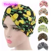 Indian hat Hair Accessories Products TURBAN parent-child hat European and American popular turban hat New idyllic printed elastic cotton
