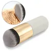 Mushroom Head Makeup Brush Flat Head Small Fat Foundation Brush Single Black Gold BB Cream Brush Beauty Makeup Tools HHA17