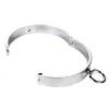 Metal Collar Bdsm Bondage Slave Fetish Necklace Stainless Steel Sex Toys For Couples Adult Sex Accessories For Woman J190626