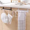 Crochets Rails Accessoires de cuisine Holder 1PC Metal Salle de bain serviette de serviette en papier roule