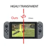 2.5d 9H Console Console NS Szkło Hartowane do Nintendo Schront Screen Screen Protector Ochronna pokrywa