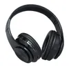 Trådlöst Bluetooth -hörlurar spel headset hörlurar med vikbar pannband färgglada LED -ljusa mic lång tid att spela bättre blå7085094